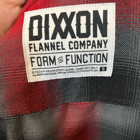 DIXXON “Form and function” flannel size S - Picture 5 of 6